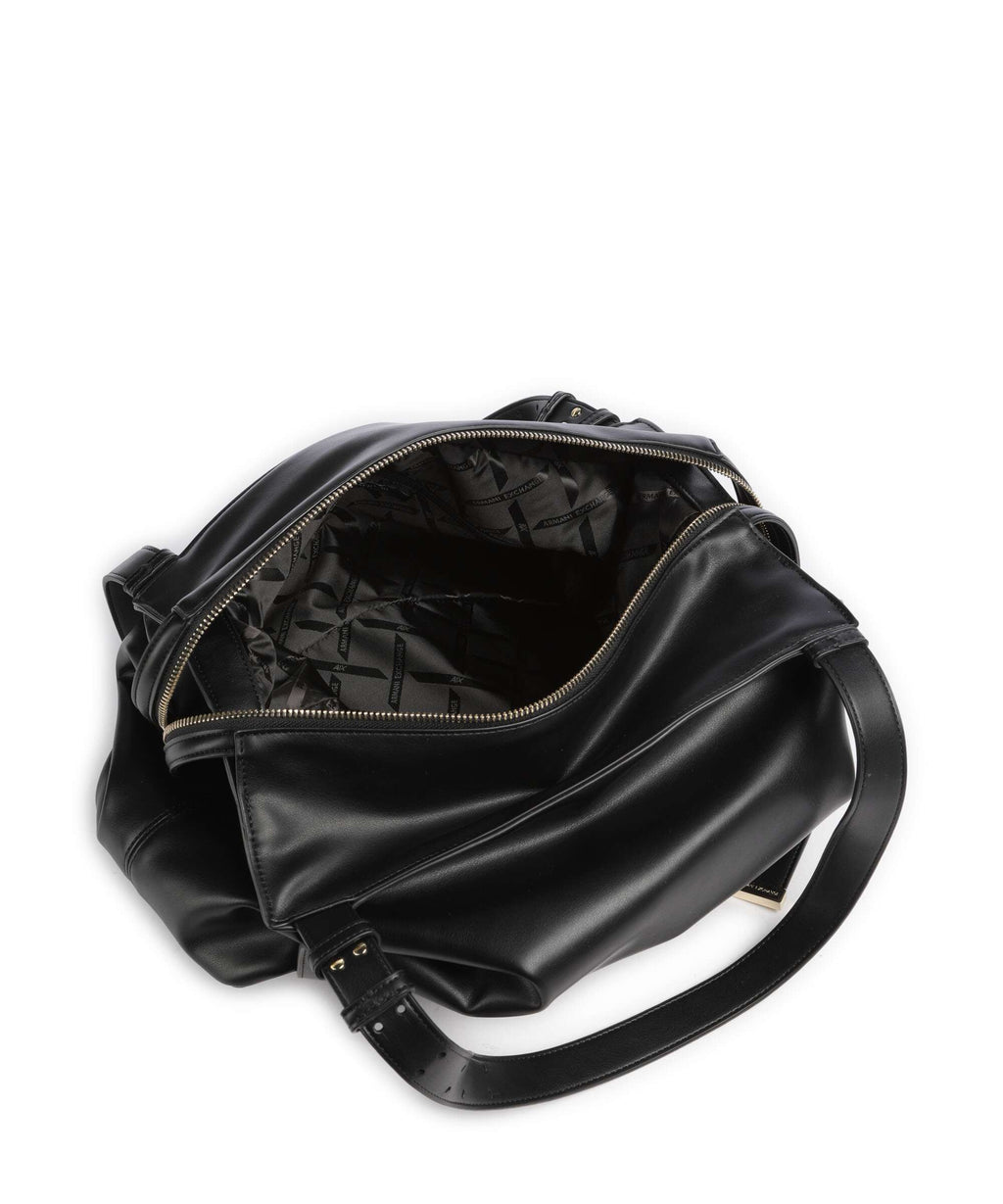 Armani Exchange Alice M Hobo bag black