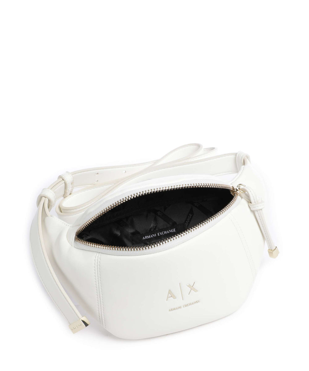 Armani Exchange Alice Crossbody bag off white