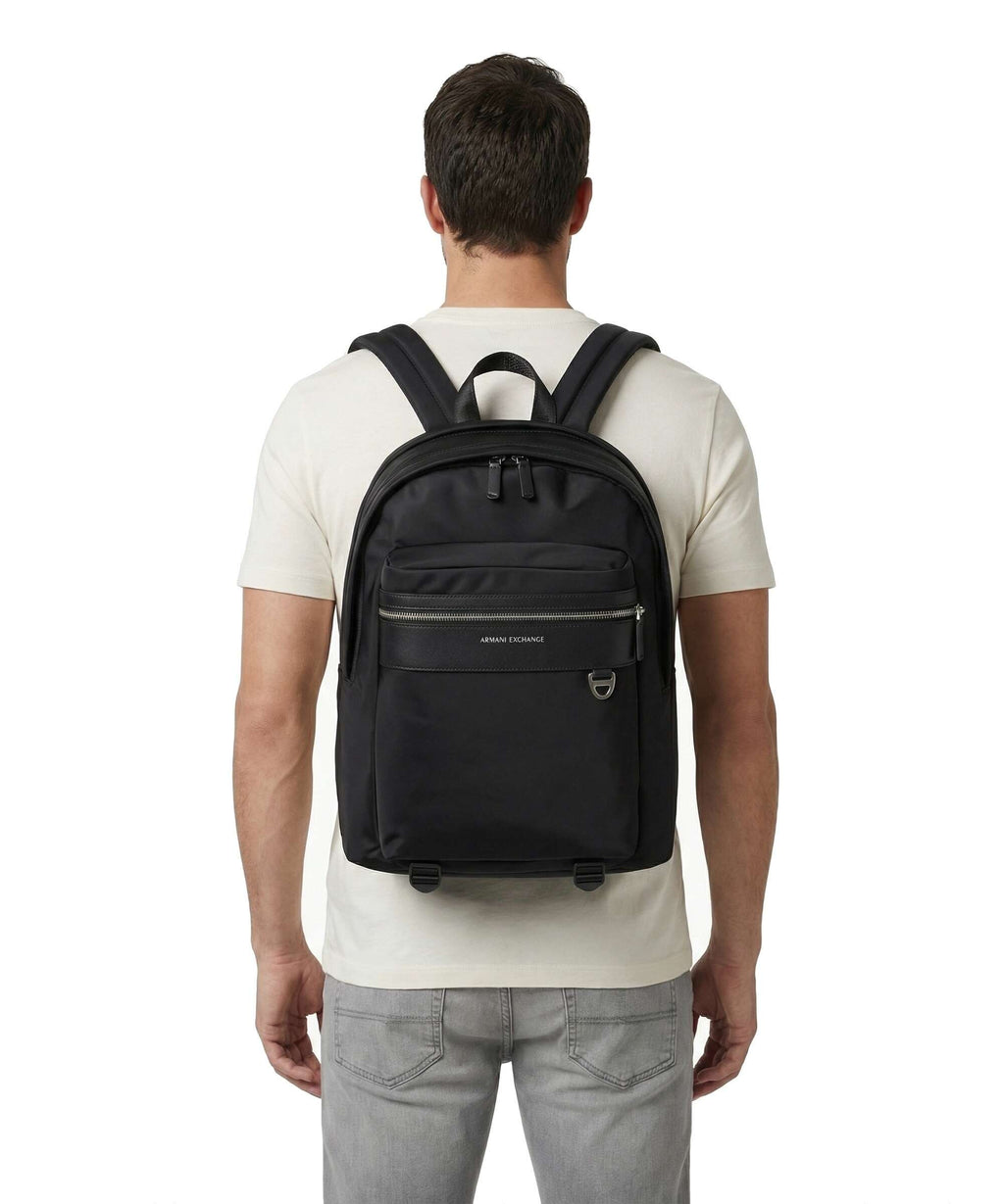Armani Exchange Las Vegas Backpack black/black