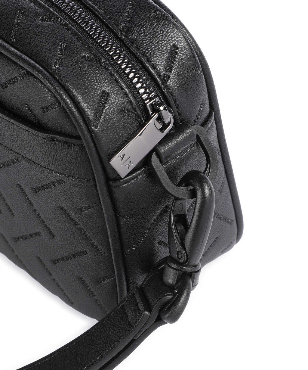 Armani Exchange Ginevra Embossed Toiletry bag black