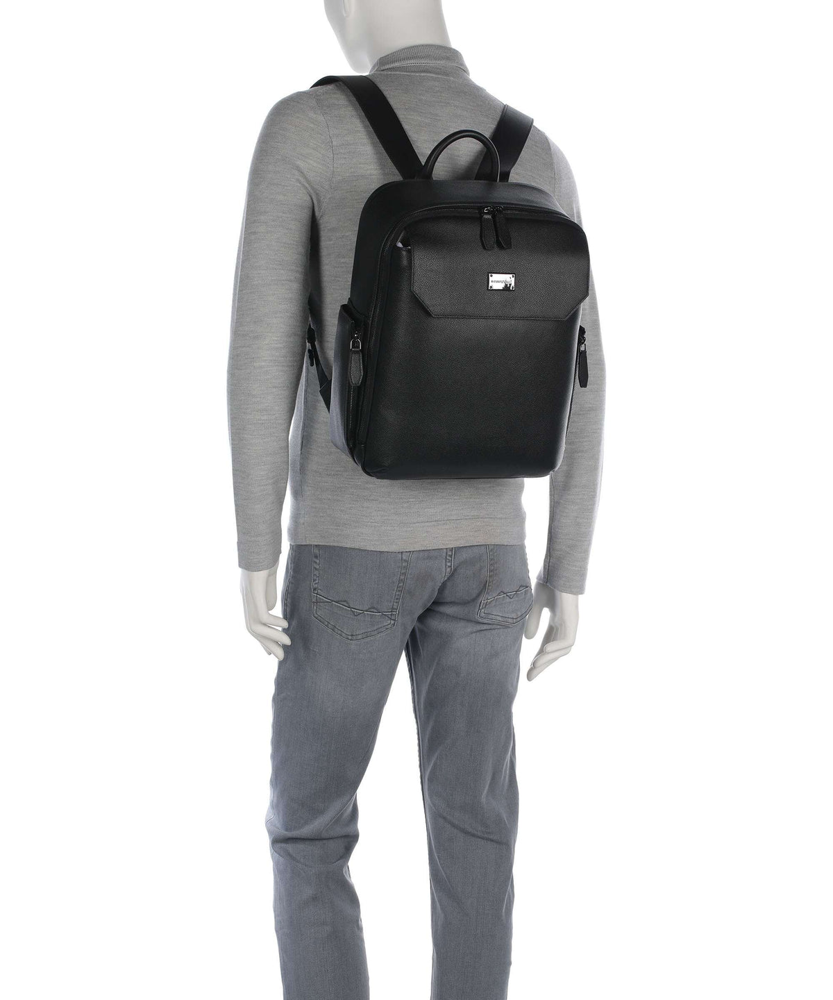 Emporio Armani Milano Backpack black beauty