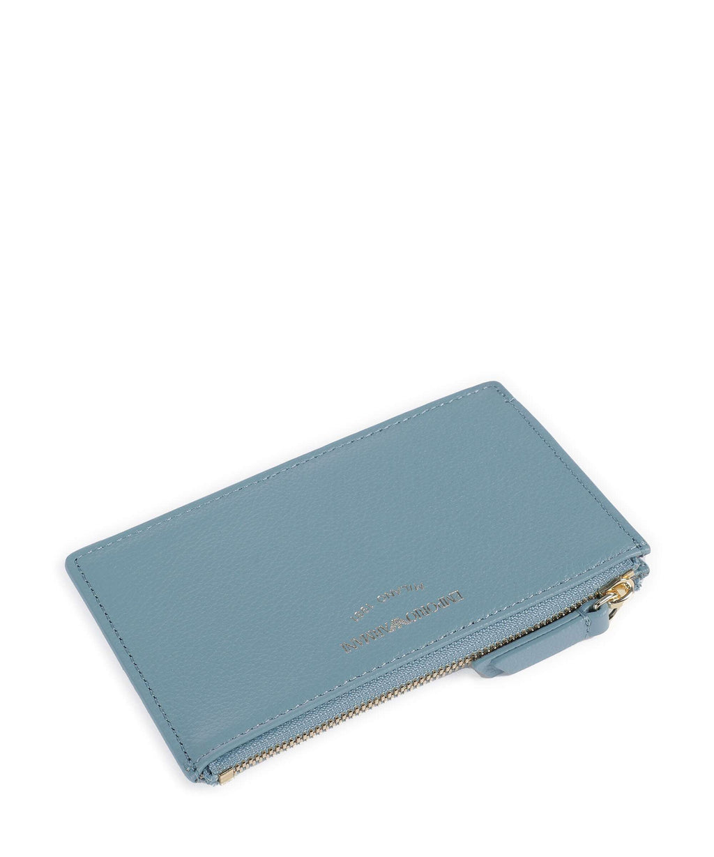 Emporio Armani Vivienne Credit card holder main azure