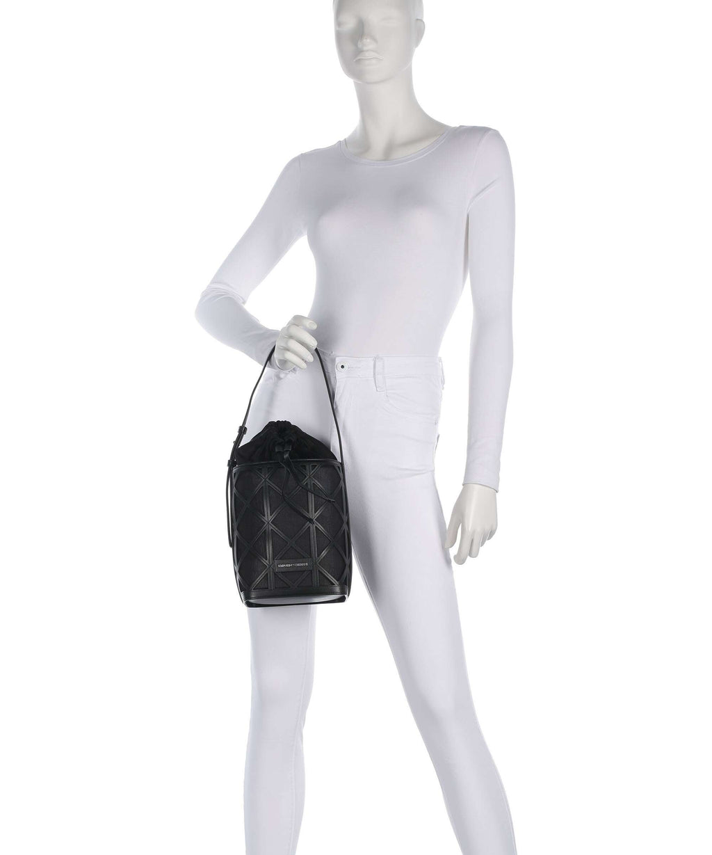 Emporio Armani Deva M Bucket bag nero