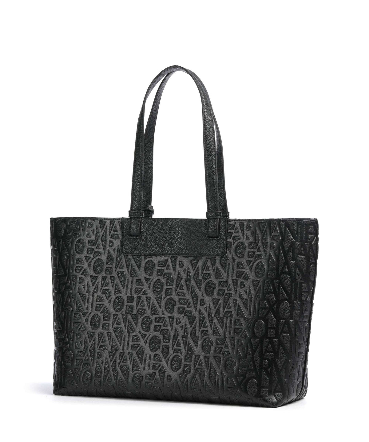 Armani Exchange Liz Monogram L Tote bag black