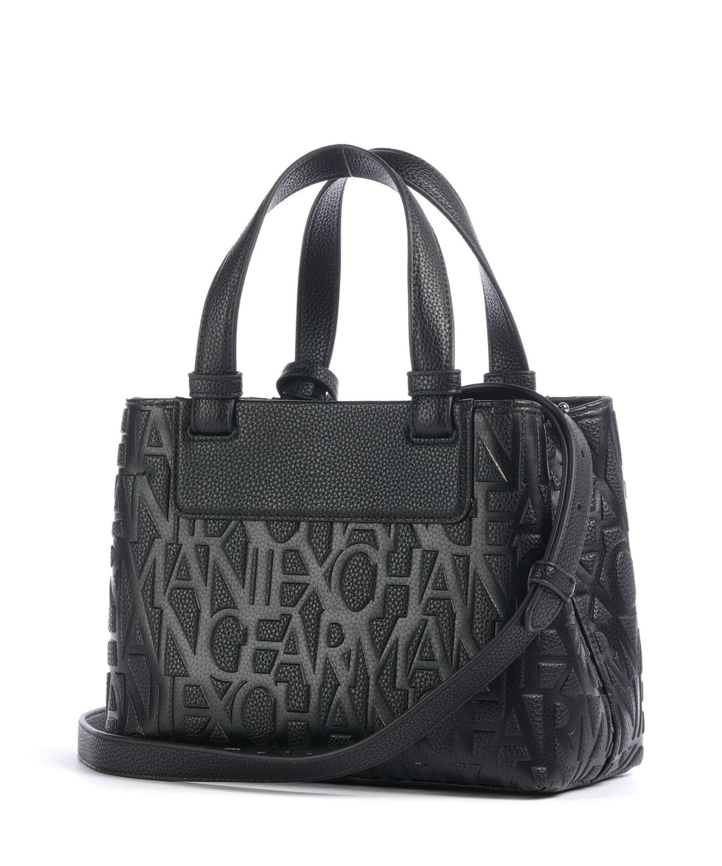 Armani Exchange Liz Monogram S Handbag black