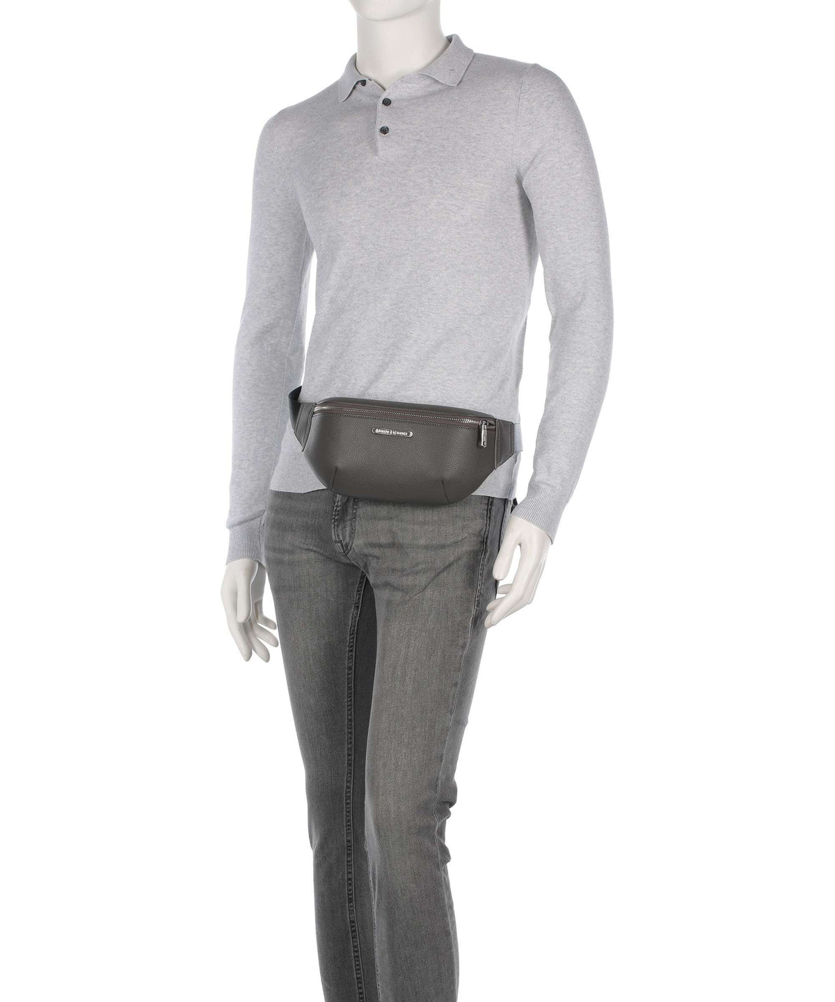 Armani Exchange Okinawa Belt bag dark gull gray