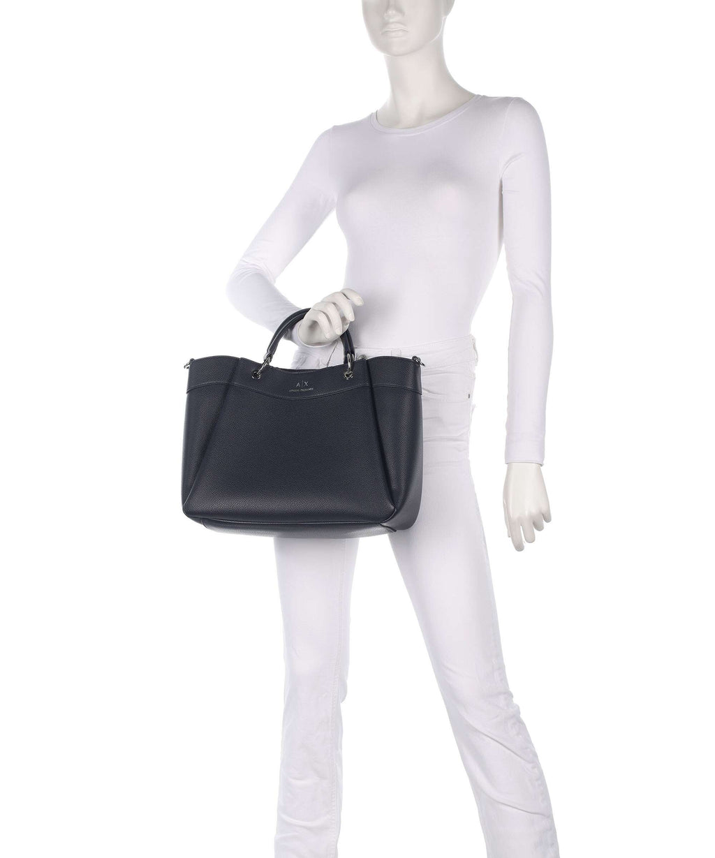 Armani Exchange Wave L Handbag sky captain