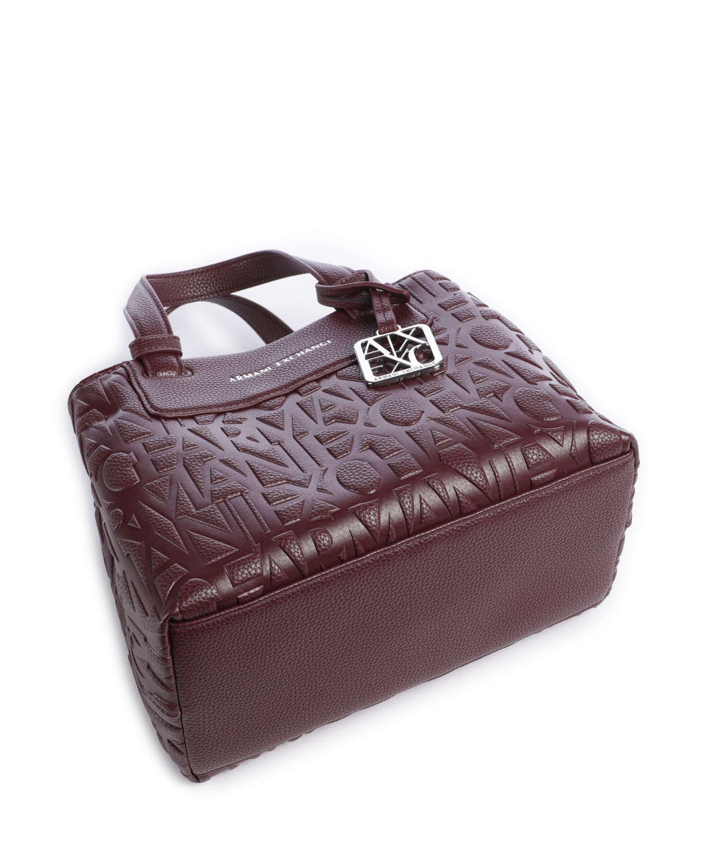 Armani Exchange Liz Monogram S Handbag groove