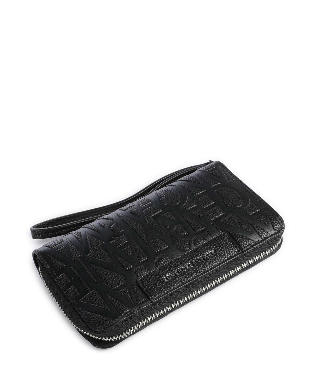 Armani Exchange Liz Monogram Wallet black