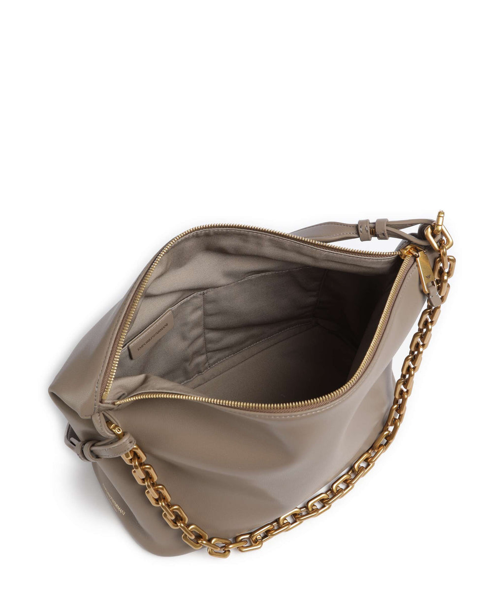 Emporio Armani Sofi Hobo bag taupe