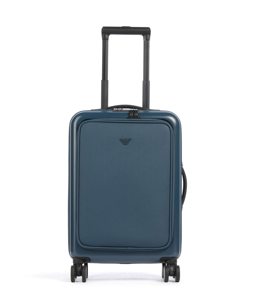 Emporio Armani Business Regenerated Spinner (4 wheels) legion blue