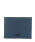 Emporio Armani Saffiano Animation Wallet legion blue