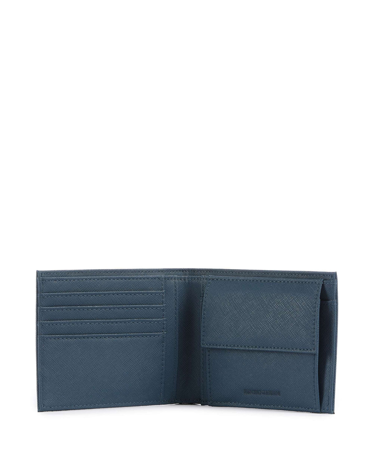Emporio Armani Saffiano Animation Wallet legion blue