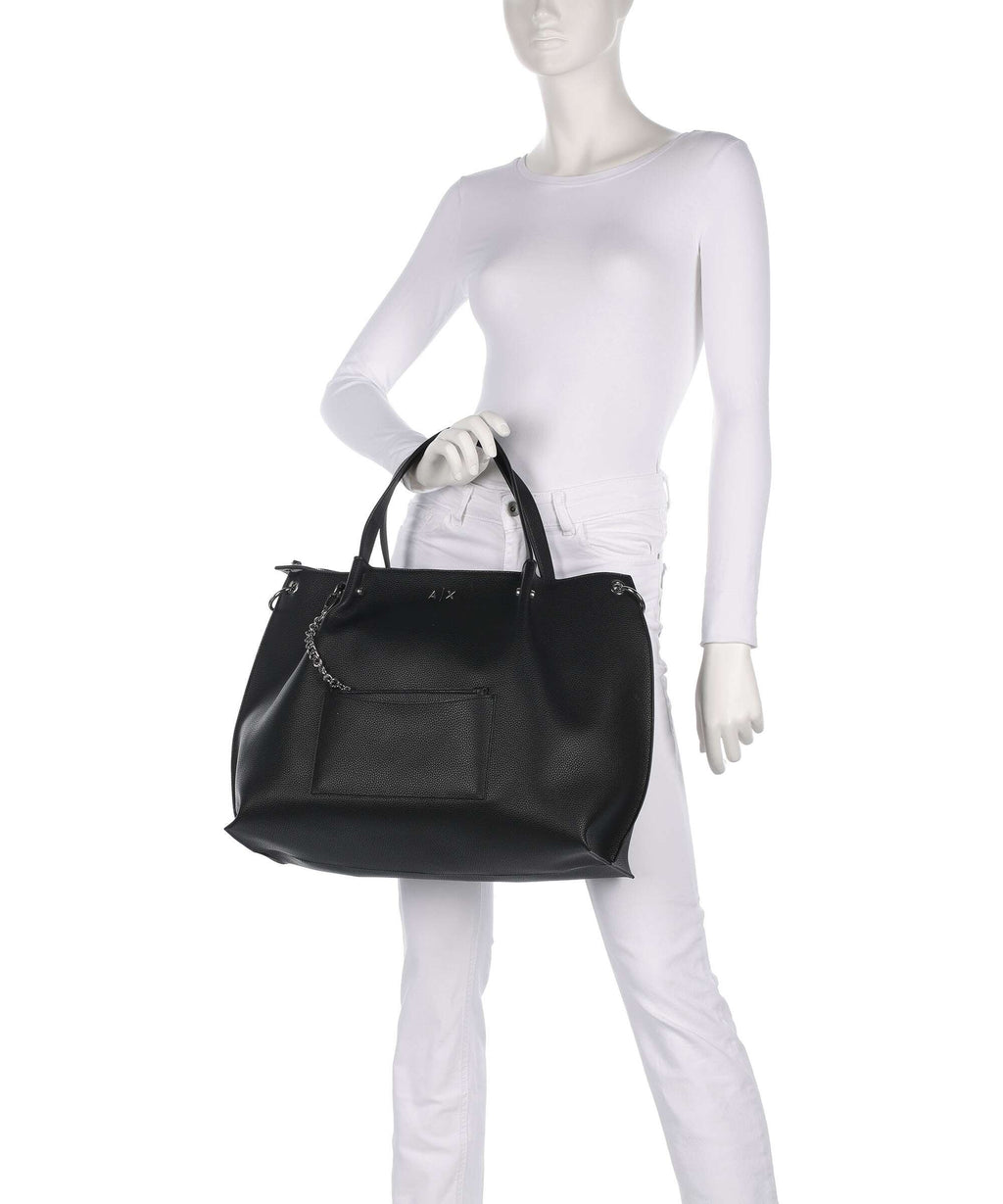Armani Exchange Mila L Tote bag black