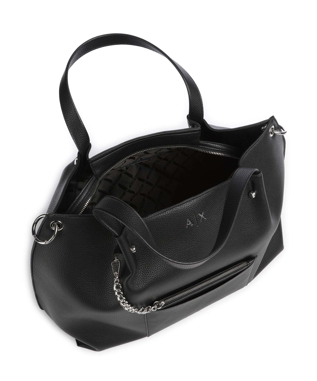 Armani Exchange Mila L Tote bag black