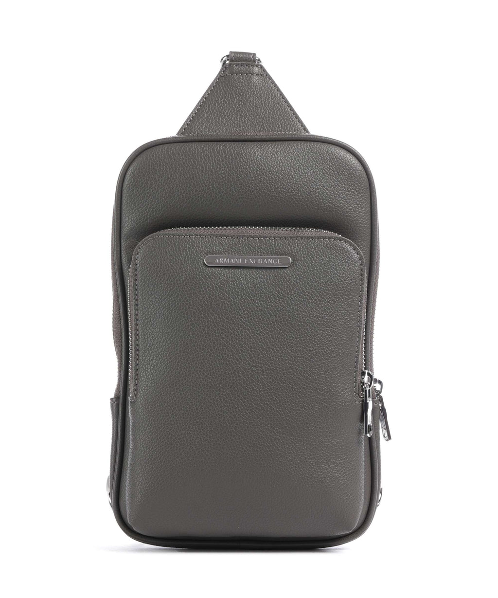 Armani Exchange Okinawa Sling bag dark gull gray