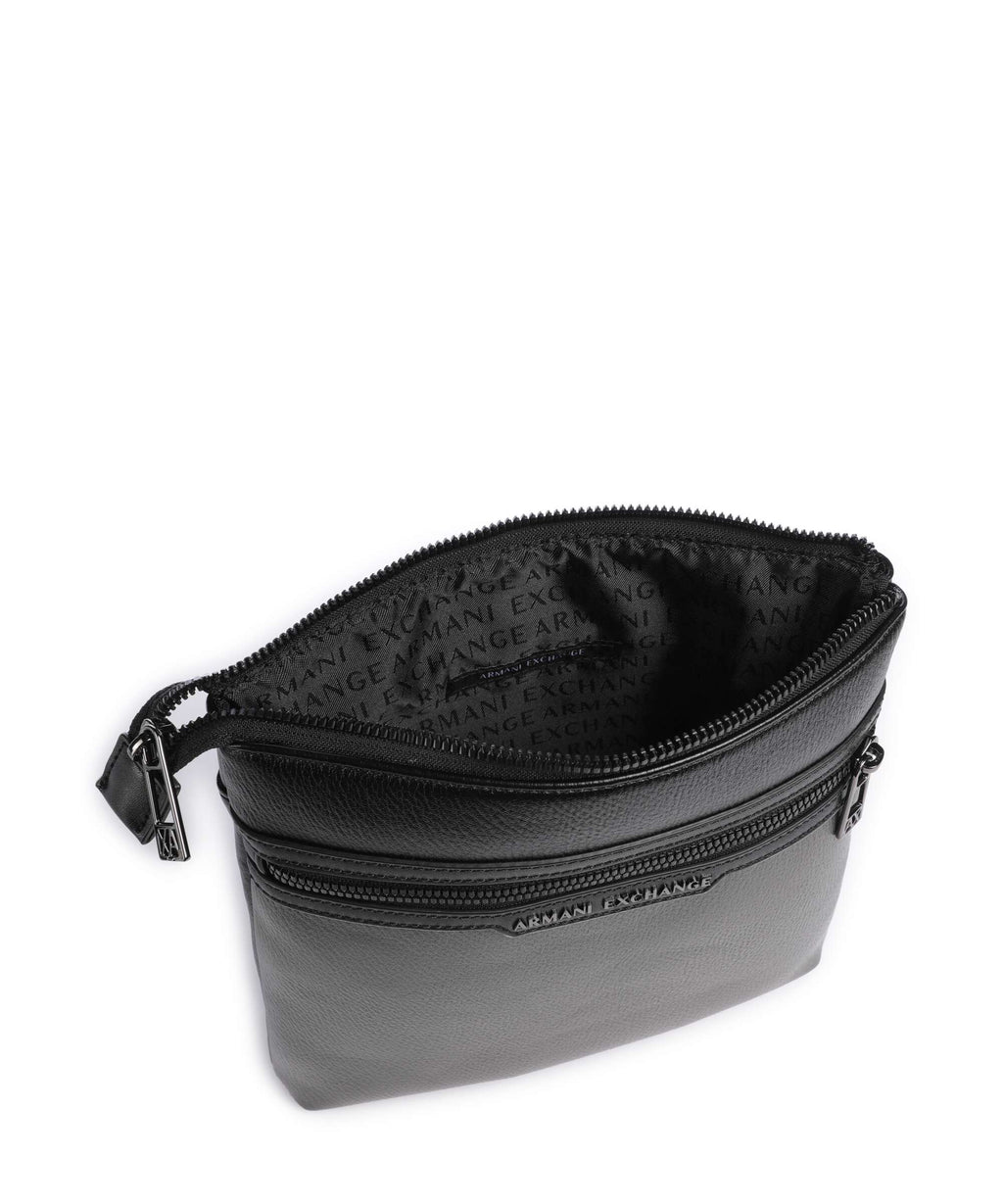Armani Exchange Cedric Crossbody bag sage/black