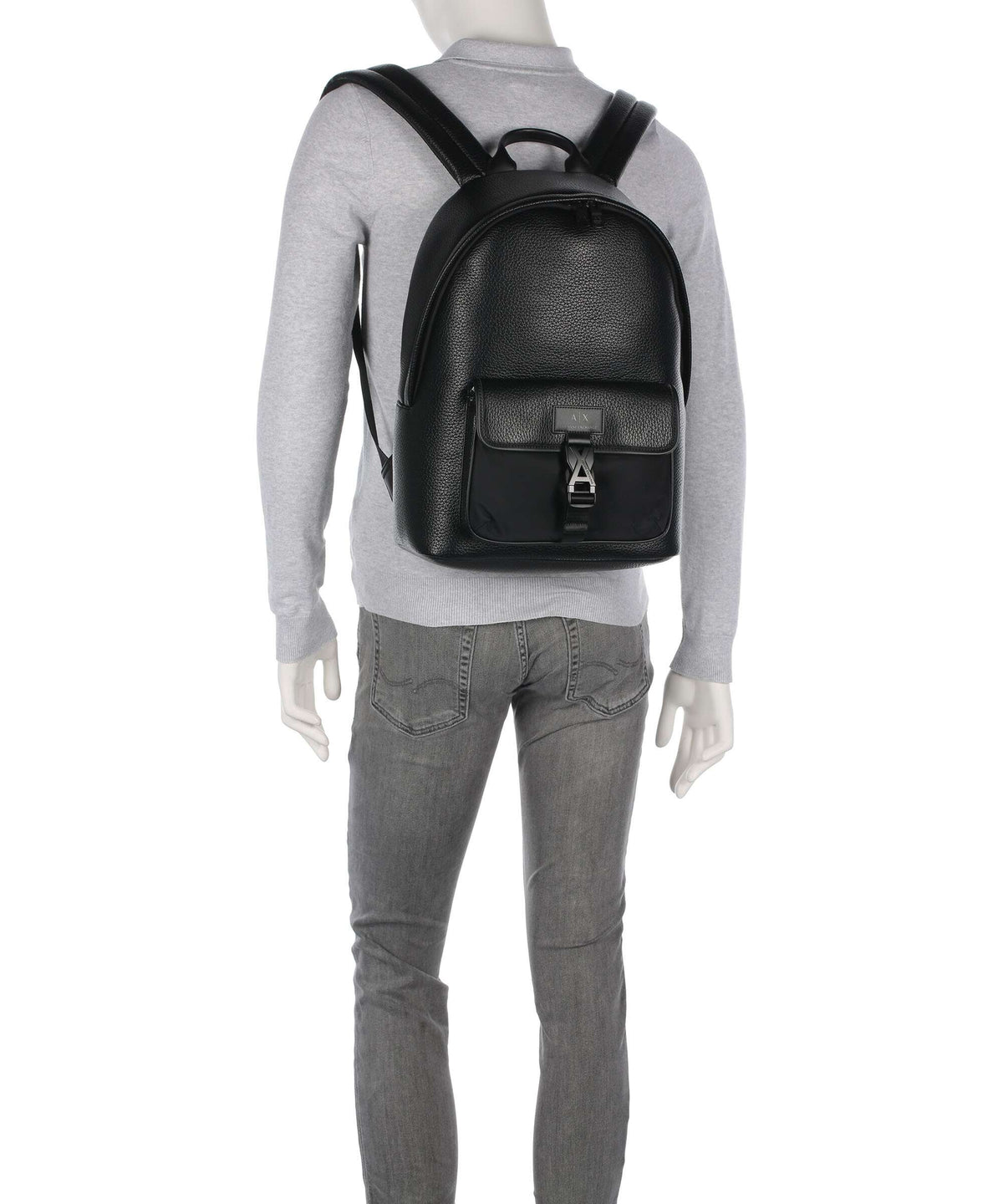 Armani Exchange Simon Backpack black