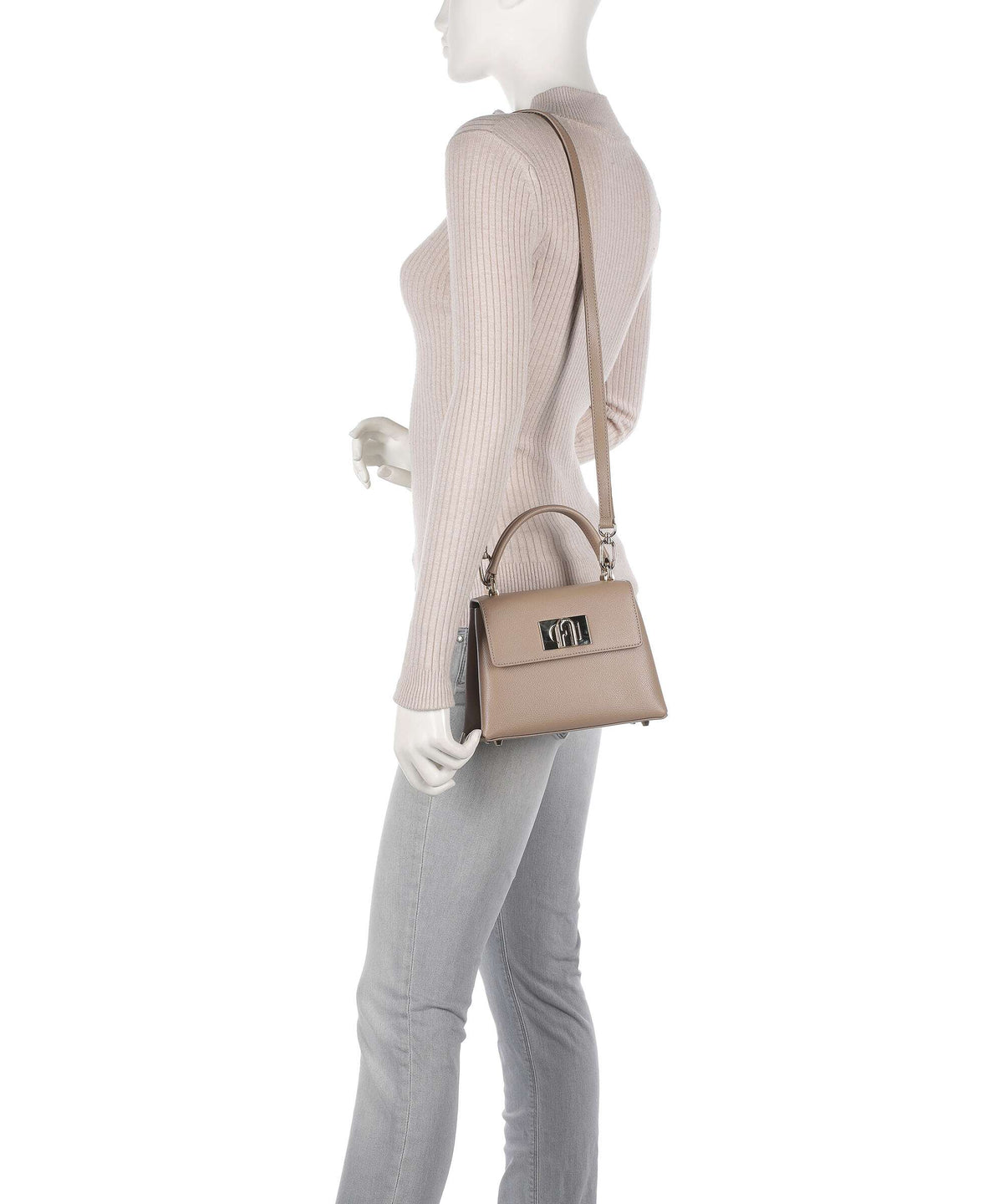 Furla 1927 Mini Handbag greige