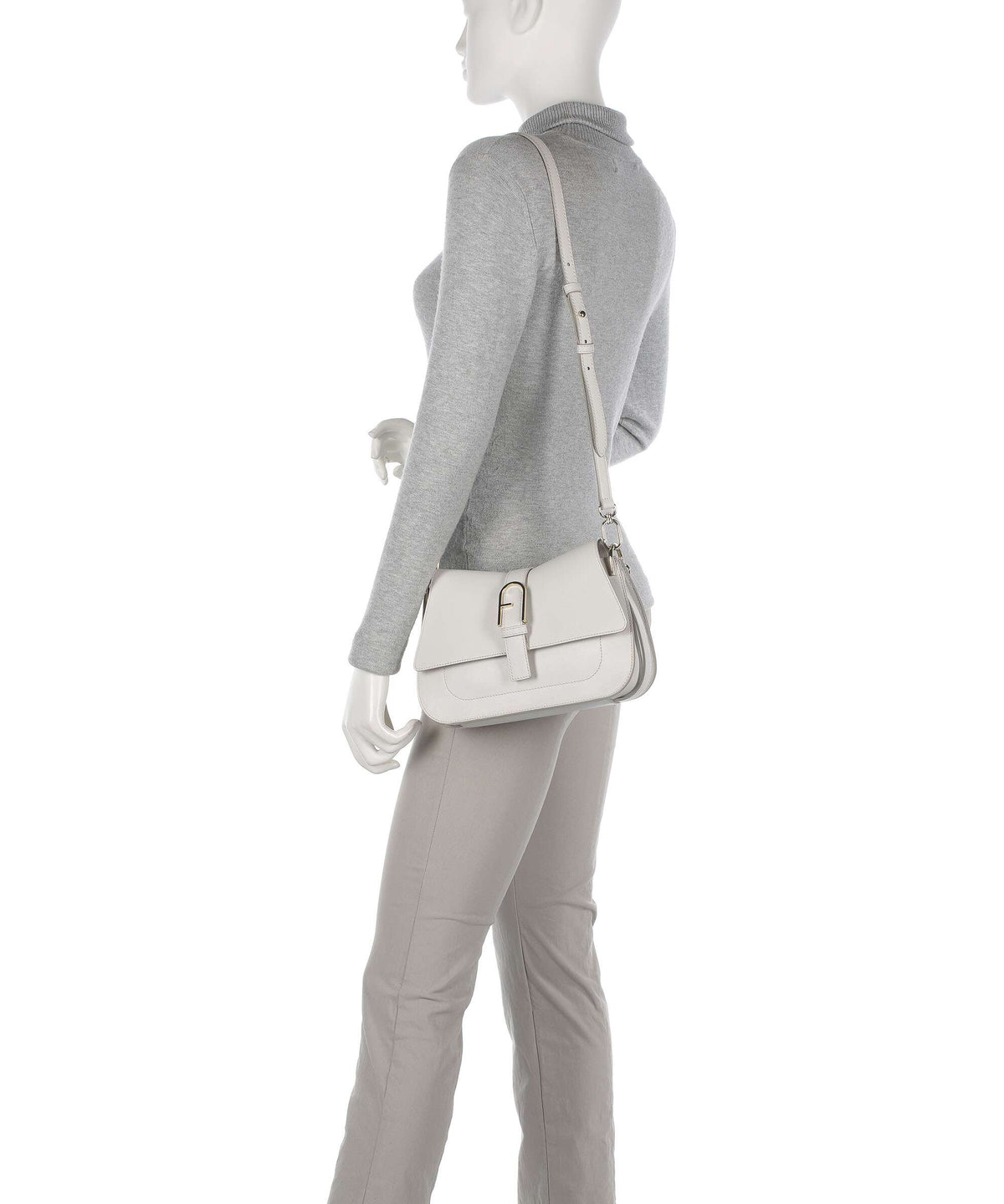 Furla Flow M Handbag marshmallow