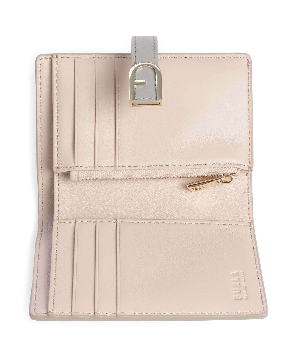 Furla Flow S Wallet cenere