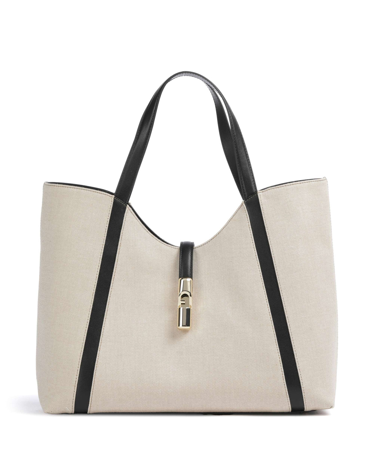 Furla Goccia XL Tote bag naturale/nero
