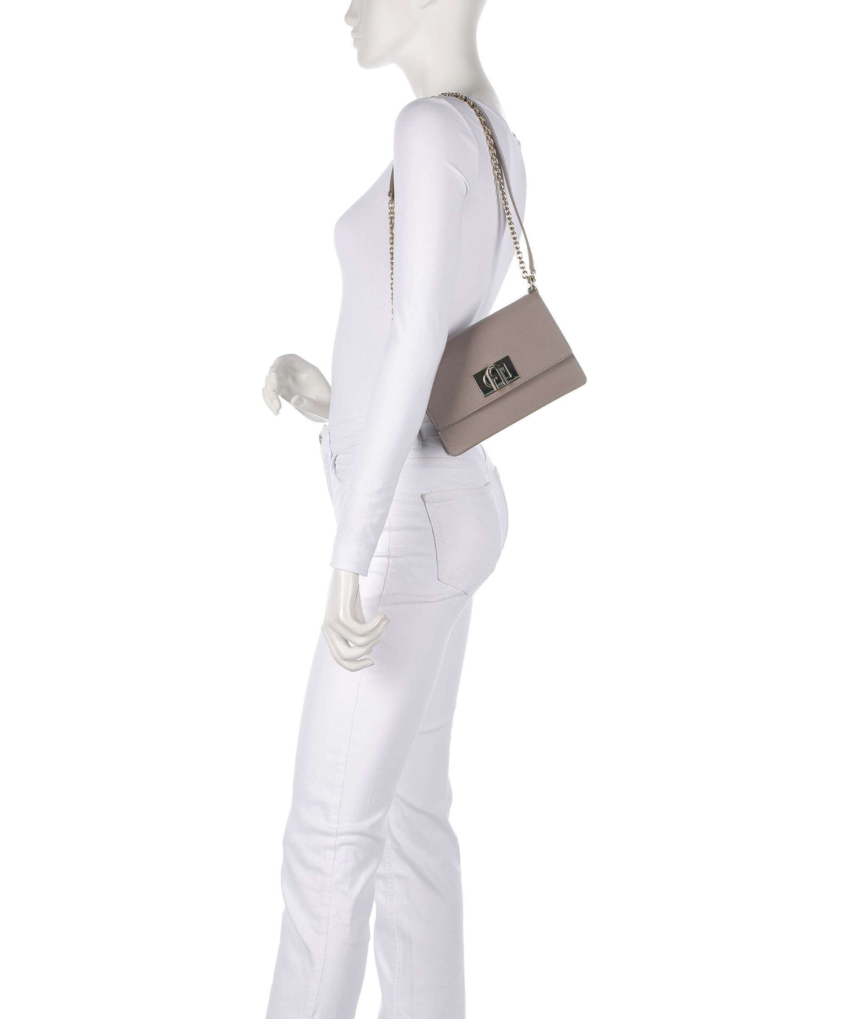 Furla 1927 Mini Shoulder bag stucco gray
