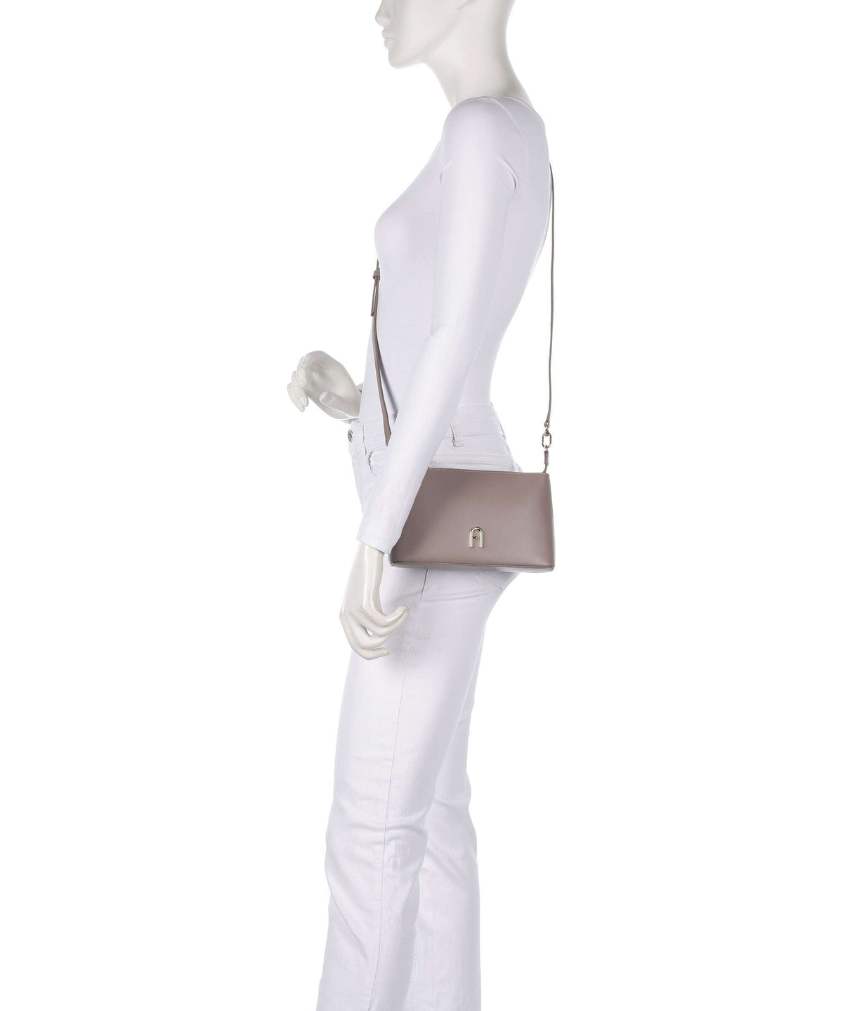 Furla Diamante Mini Crossbody bag mauve