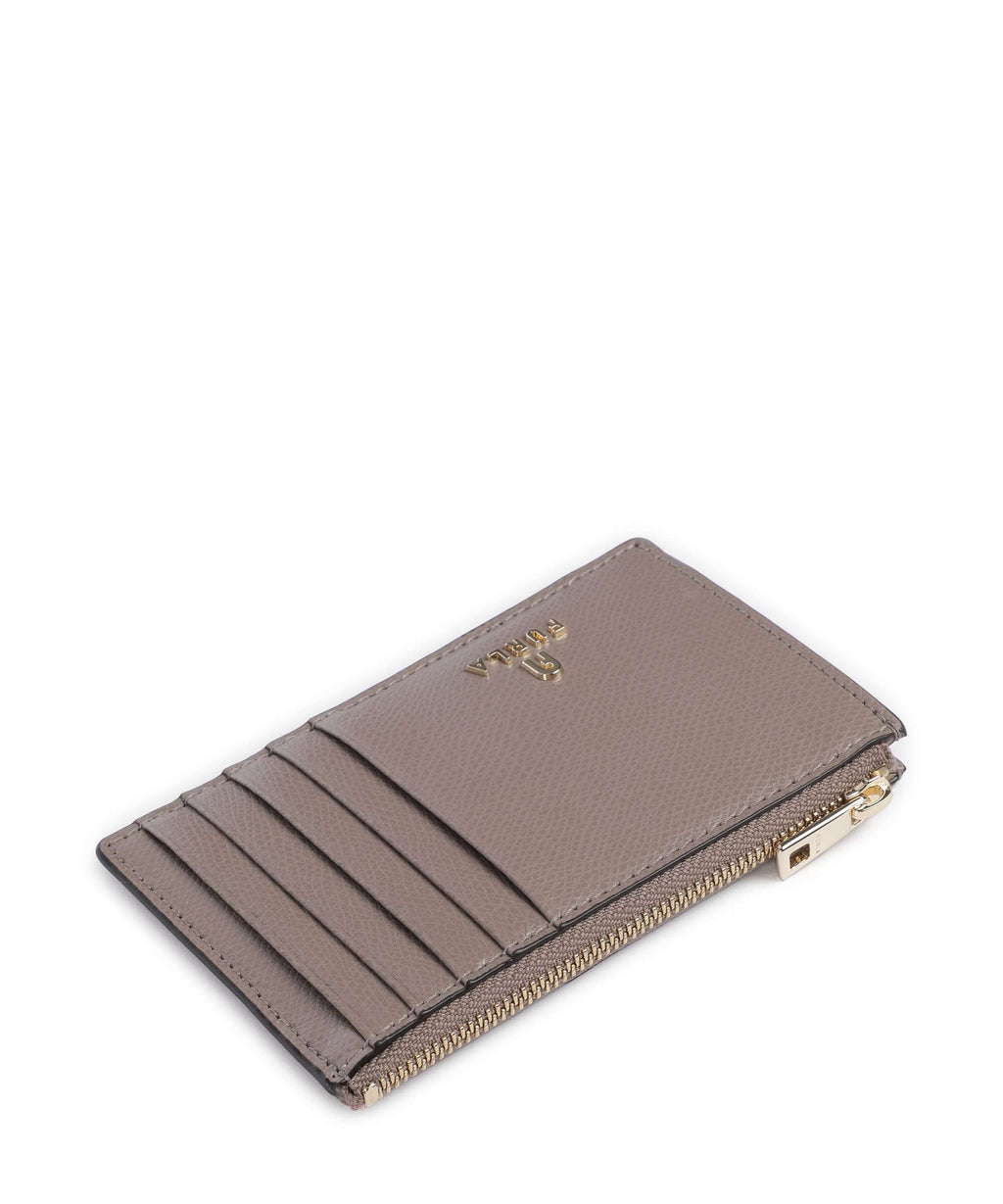 Furla Camelia M Credit card holder stucco gray