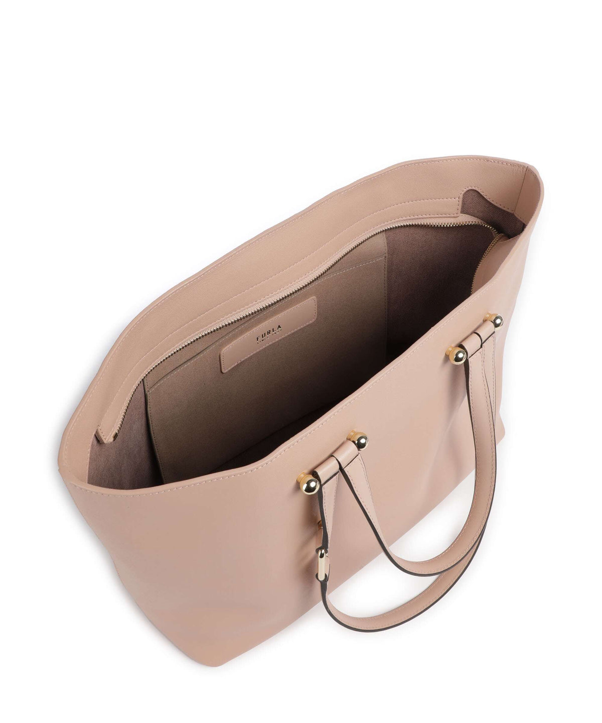 Furla Duetto L Tote bag cipria/tulle 