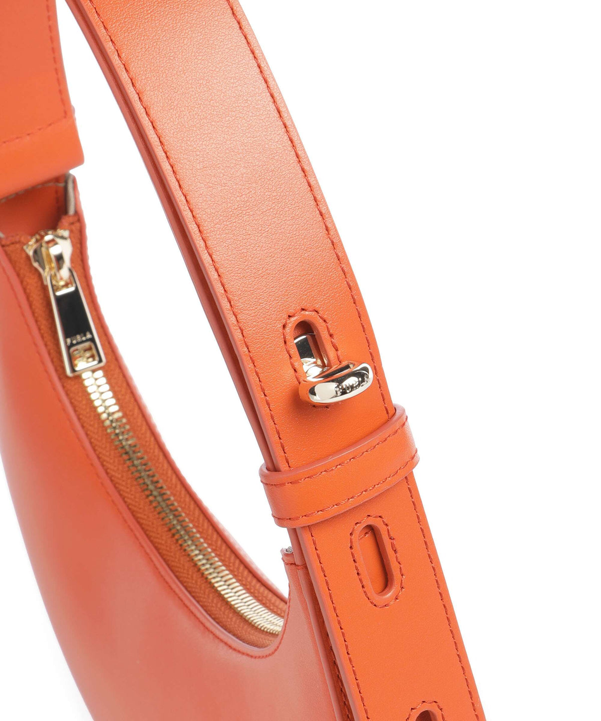 Furla Delizia Mini Shoulder bag paprika