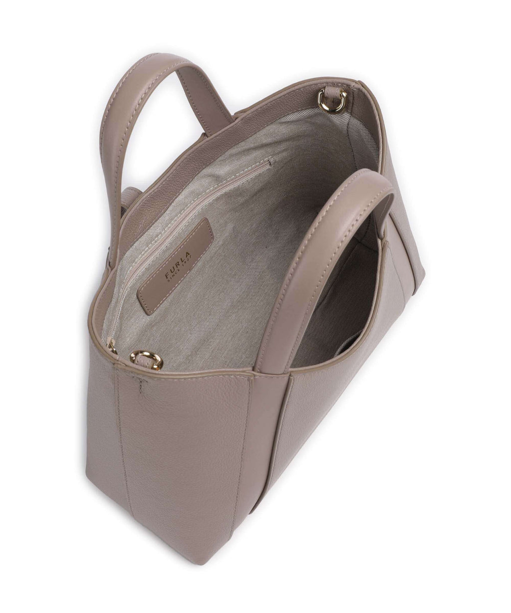 Furla Goccia S Handbag stucco gray/mauve