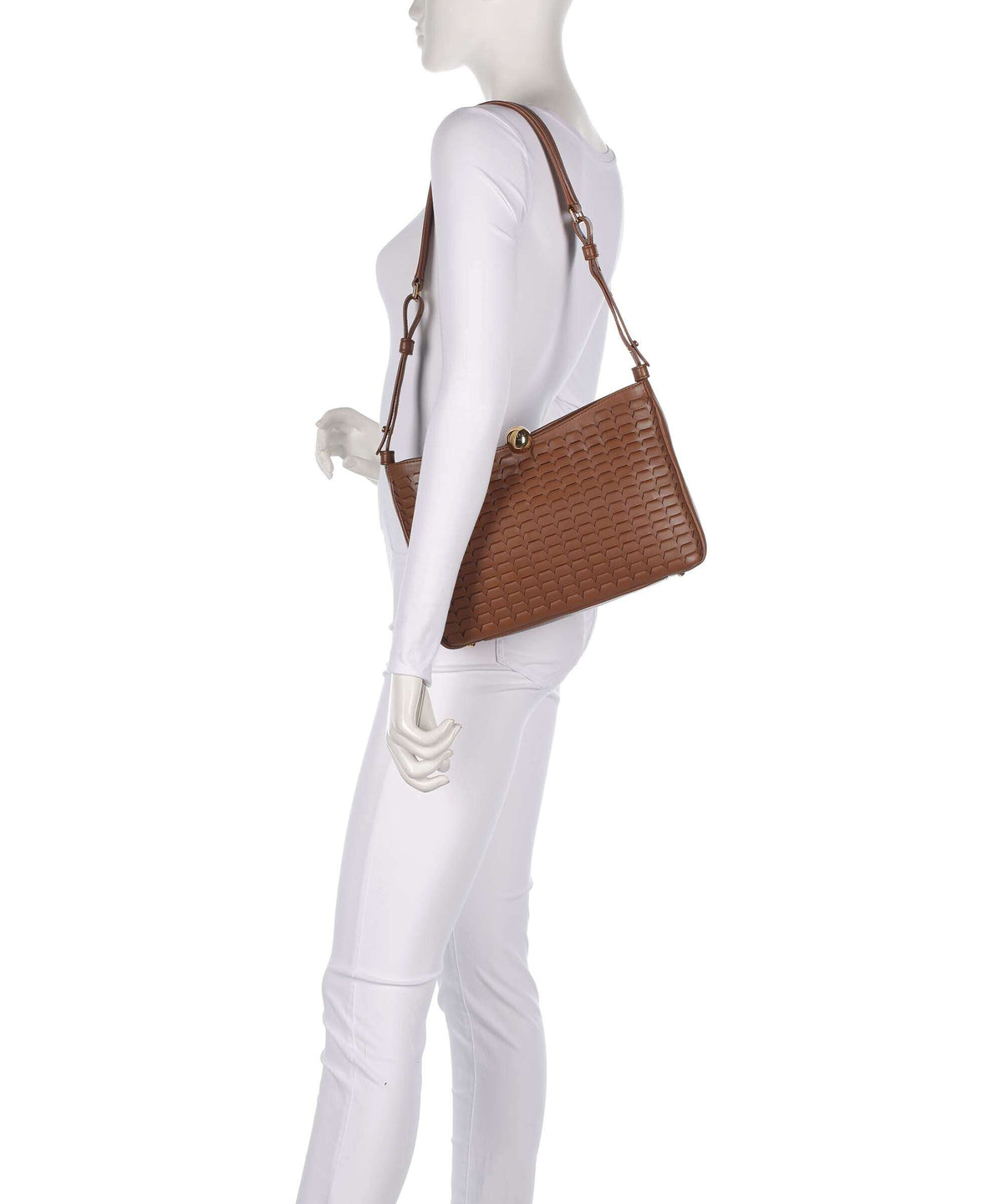 Furla Sfera Soft M Hobo bag cognac