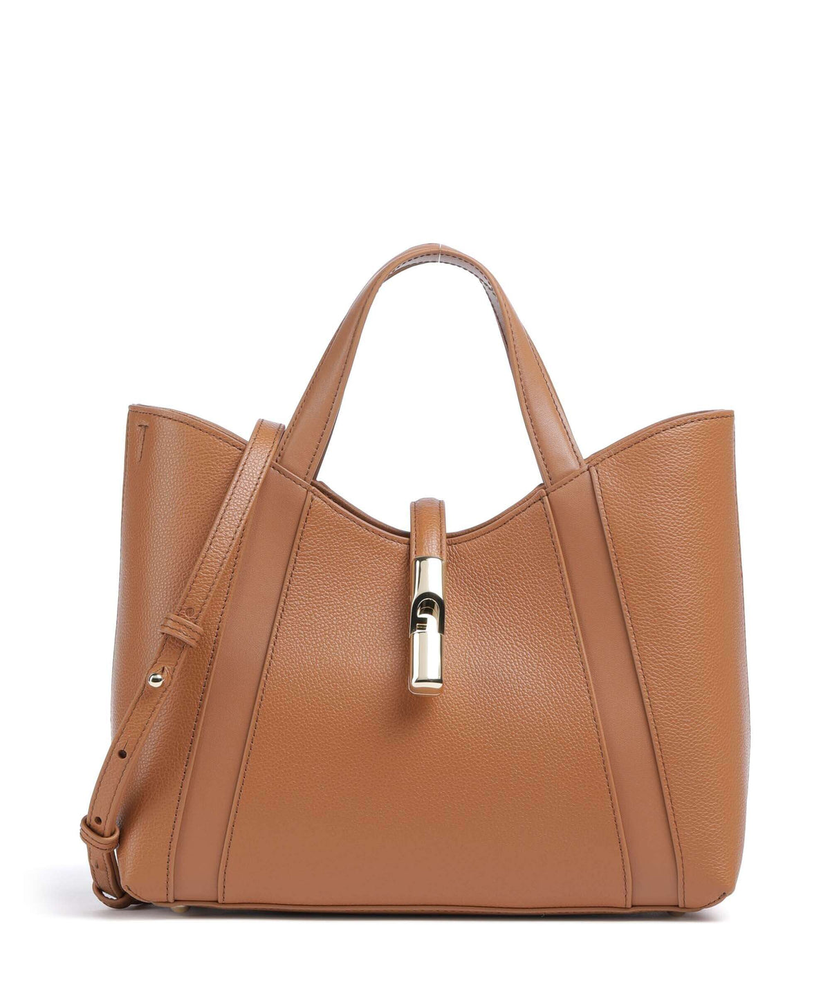Furla Goccia S Handbag brandy