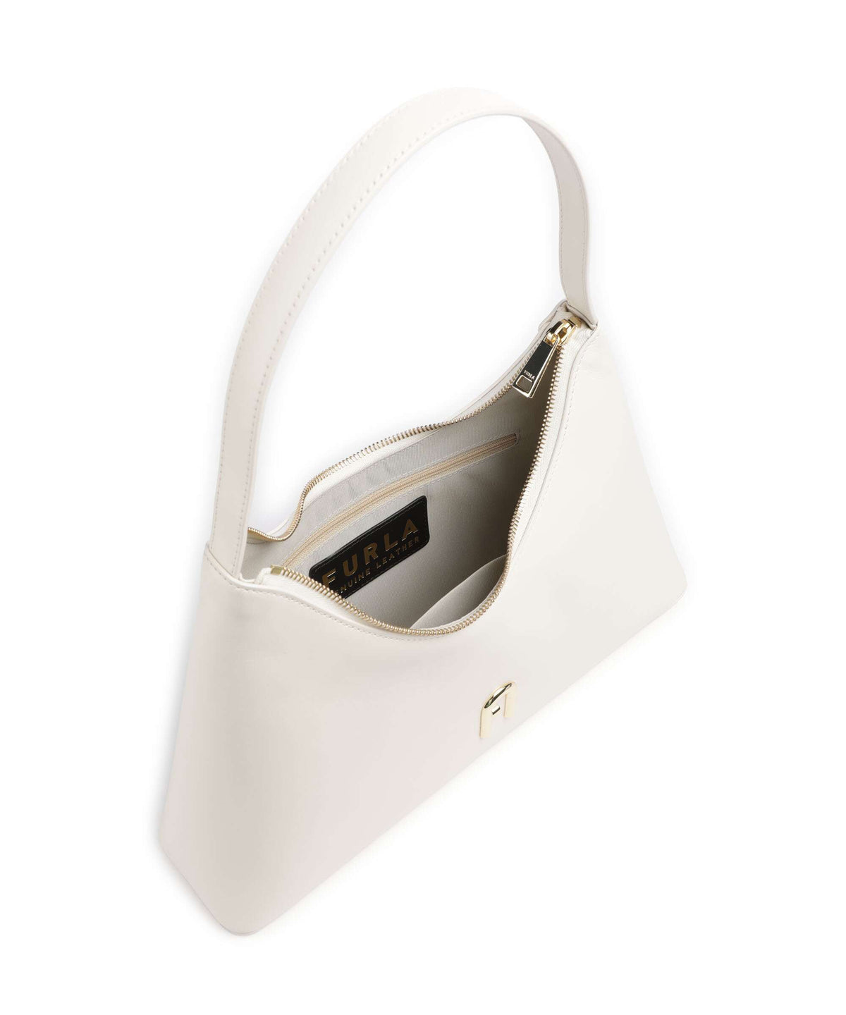 Furla Diamante S Shoulder bag panna