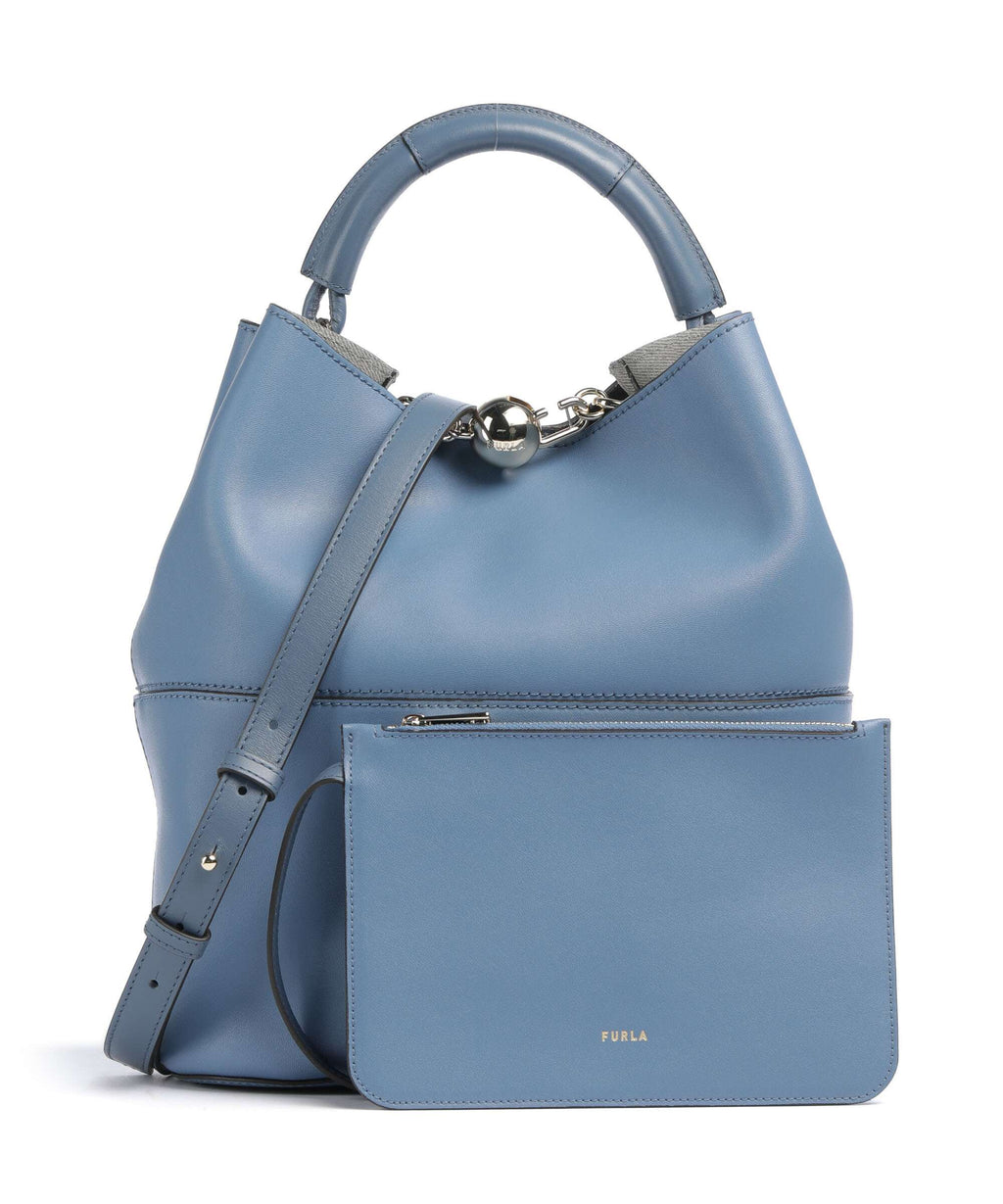 Furla Sfera S Bucket bag denim