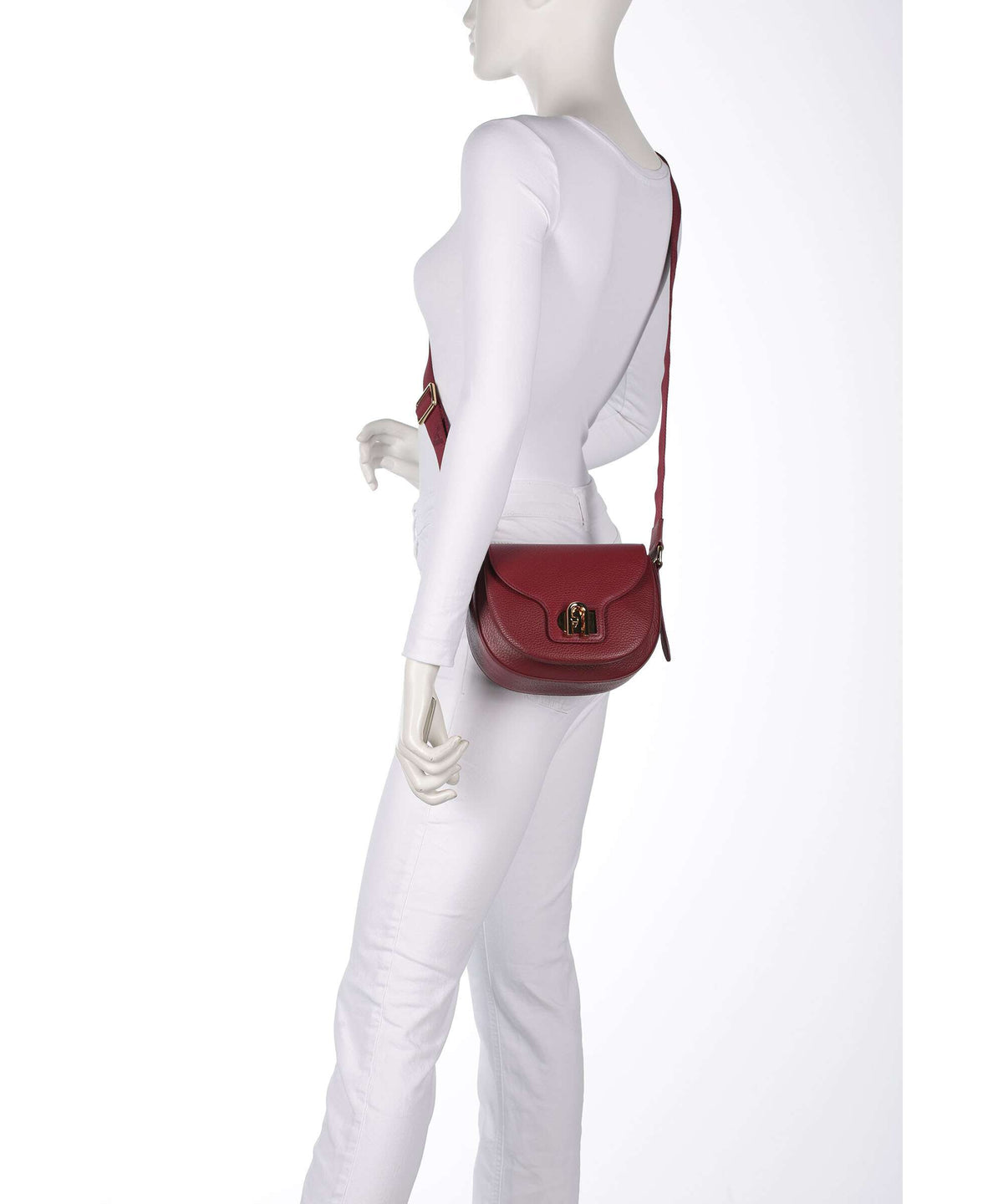 Furla Lotus Mini Crossbody bag toni rubino