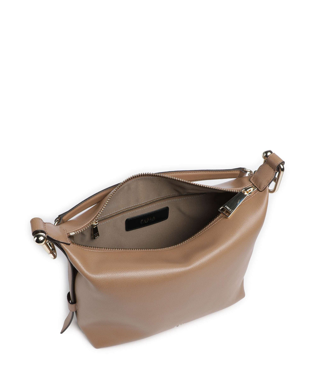 Furla Tonie M Hobo bag toffee