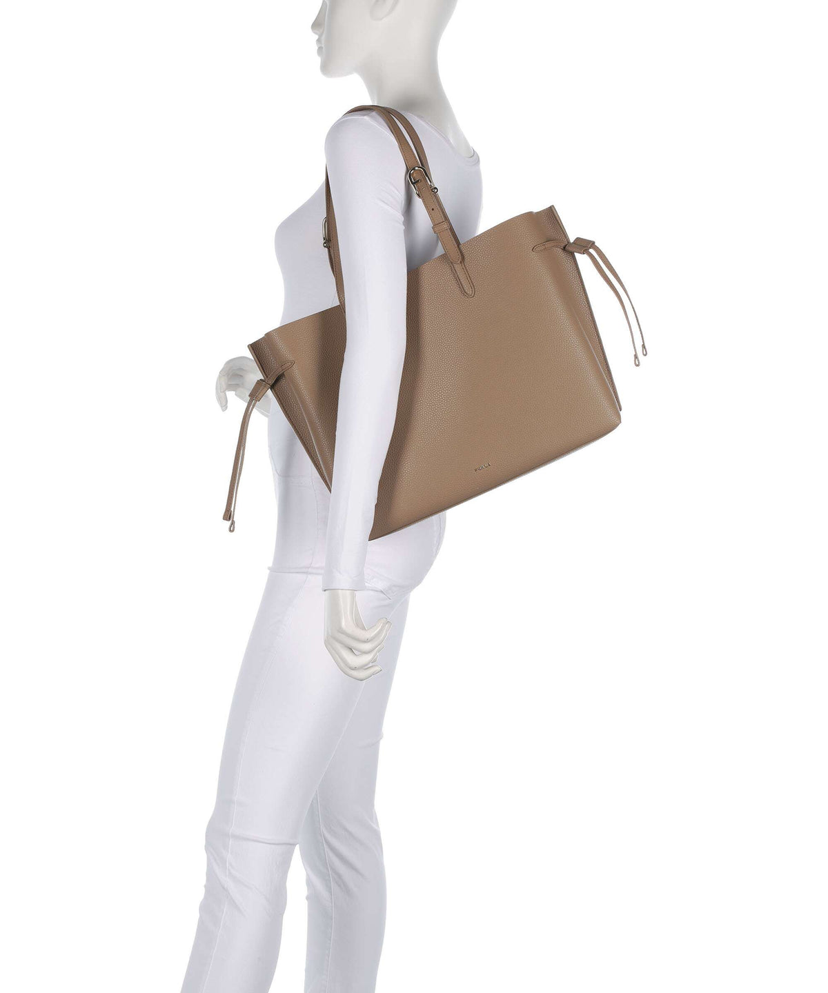 Furla Ava L Tote bag toffee/nero