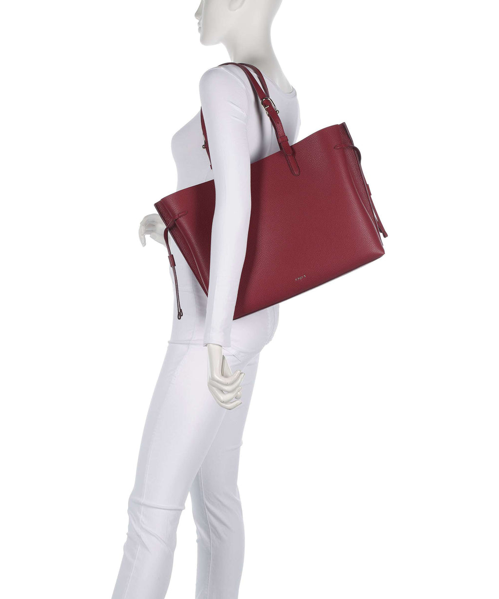 Furla Ava L Tote bag ciliegia/nero
