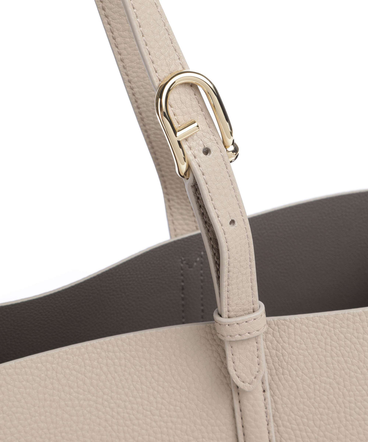 Furla Ava L Tote bag linen/urban gray