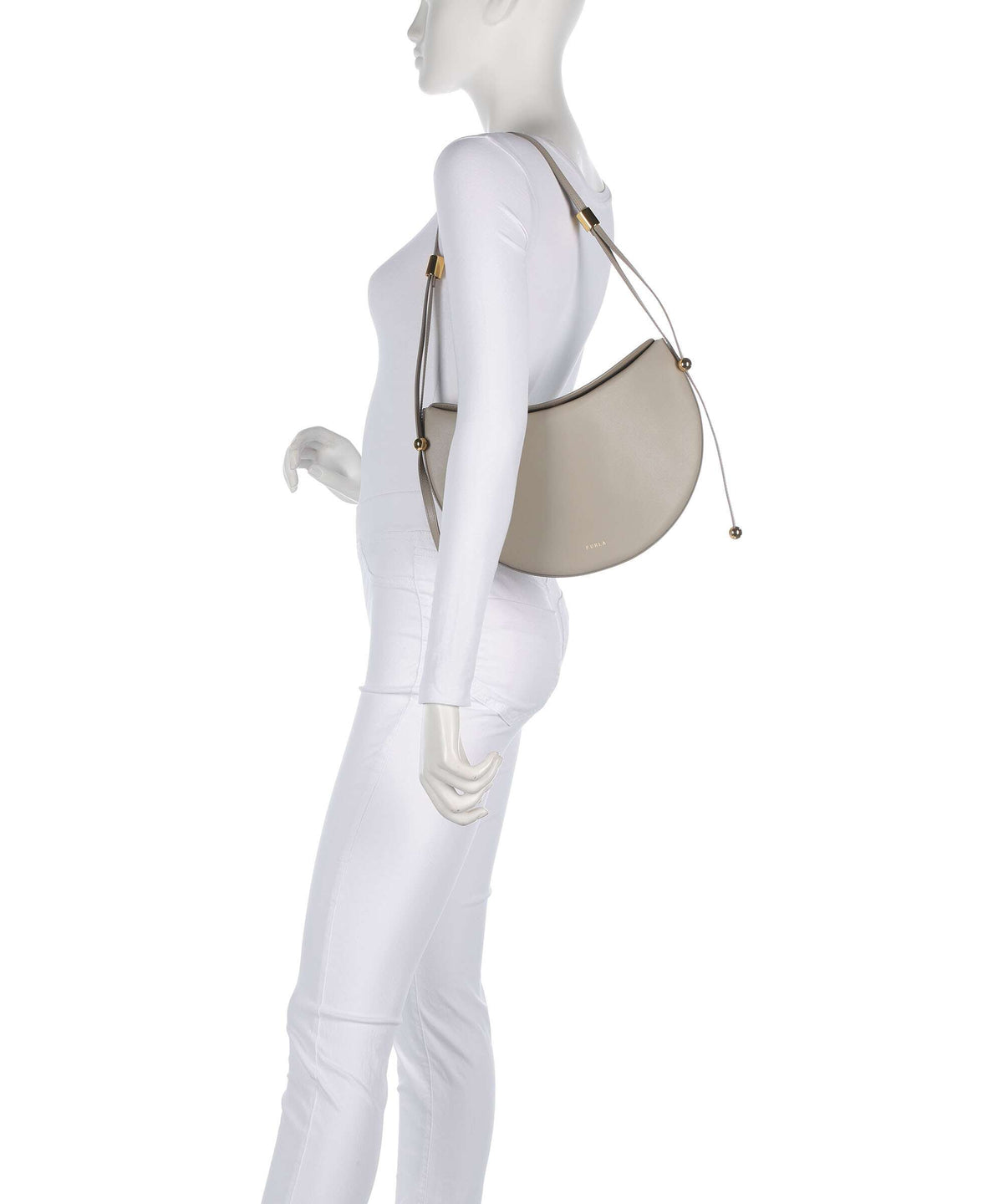 Furla Moonstone M Shoulder bag linen