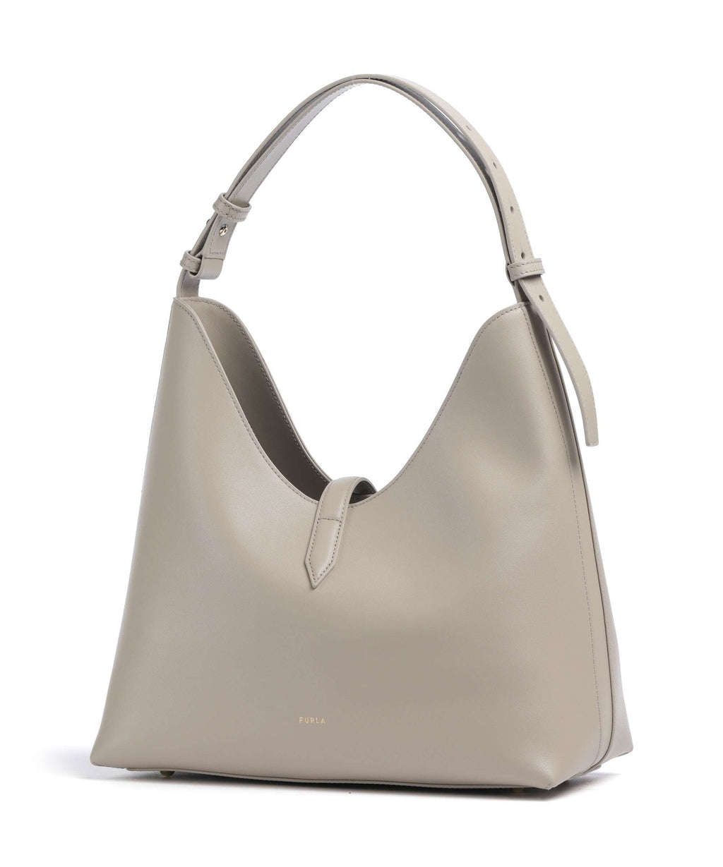 Furla Goccia M Hobo bag linen