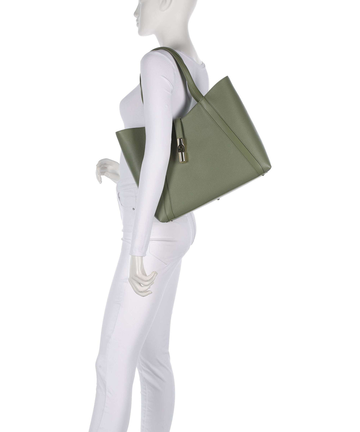 Furla Goccia L Tote bag avocado