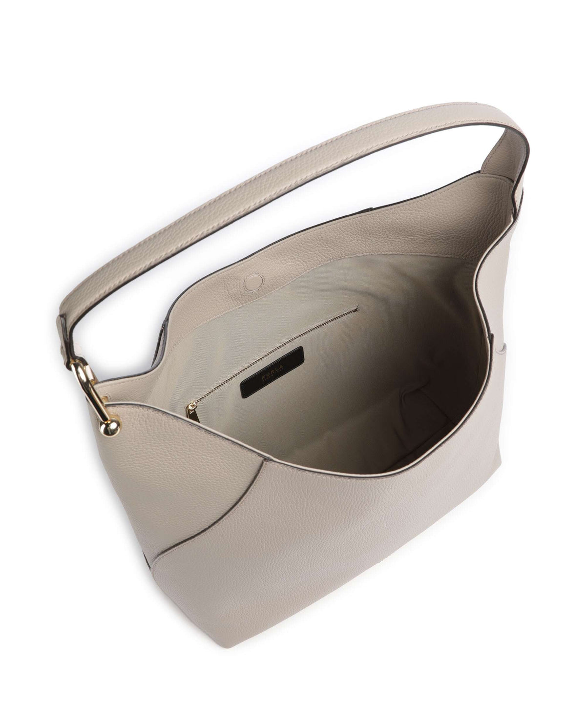 Furla Lara L Hobo bag linen