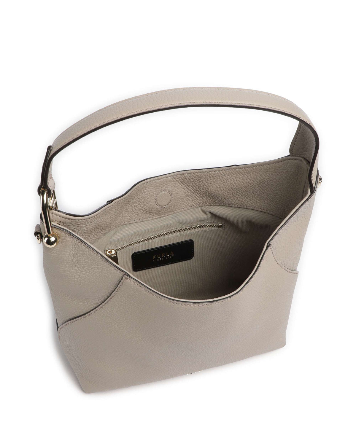 Furla Lara S Hobo bag linen