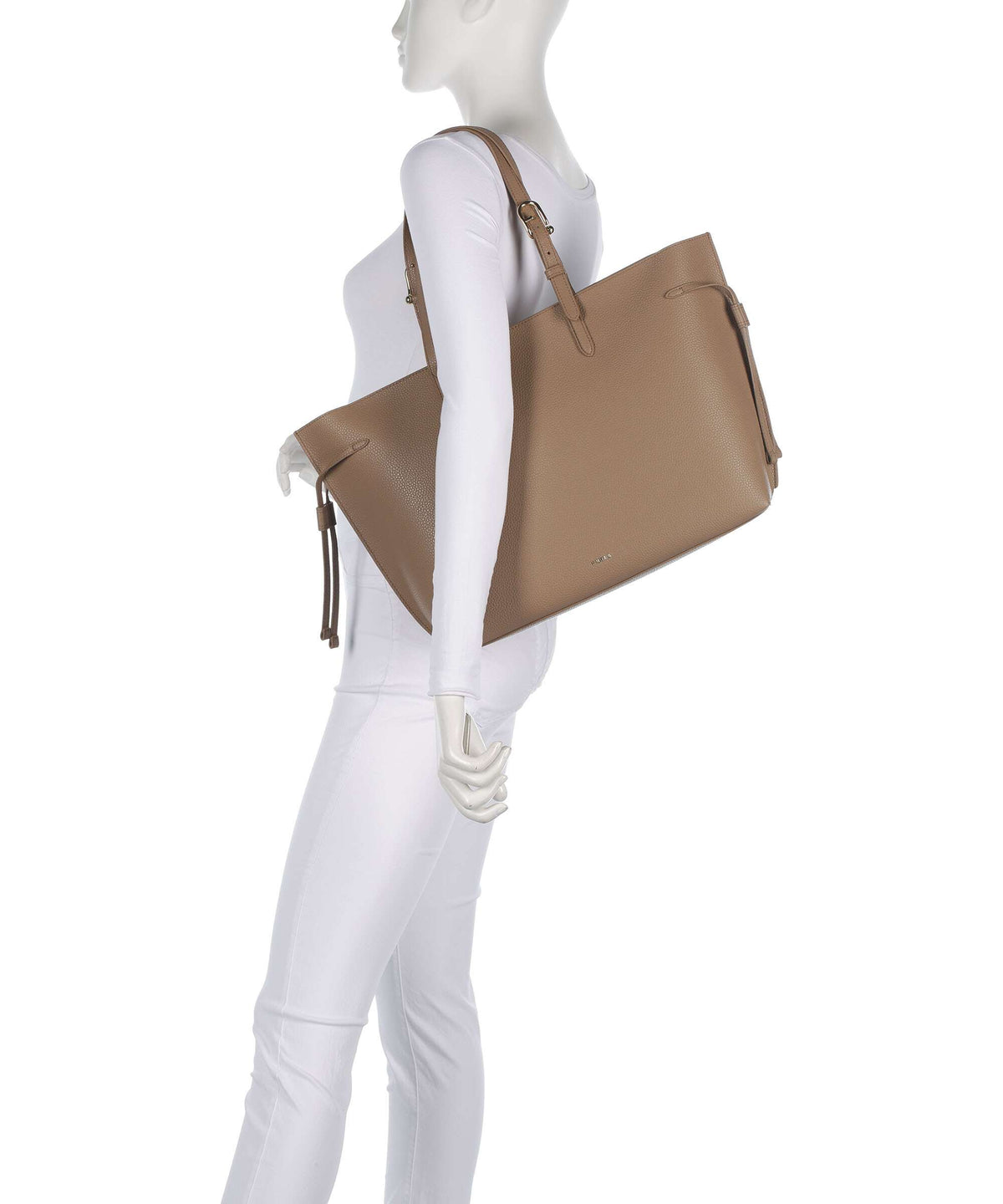 Furla Ava L Tote bag toffee/nero