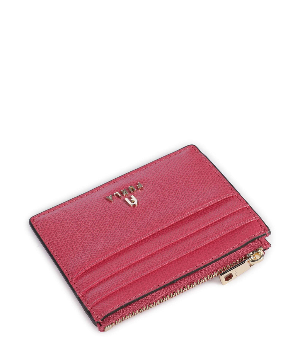 Furla Camelia S Credit card holder velvet pink
