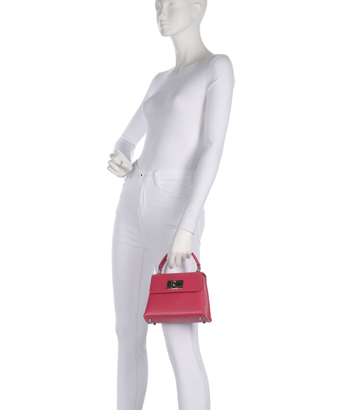 Furla 1927 Mini Handbag velvet pink