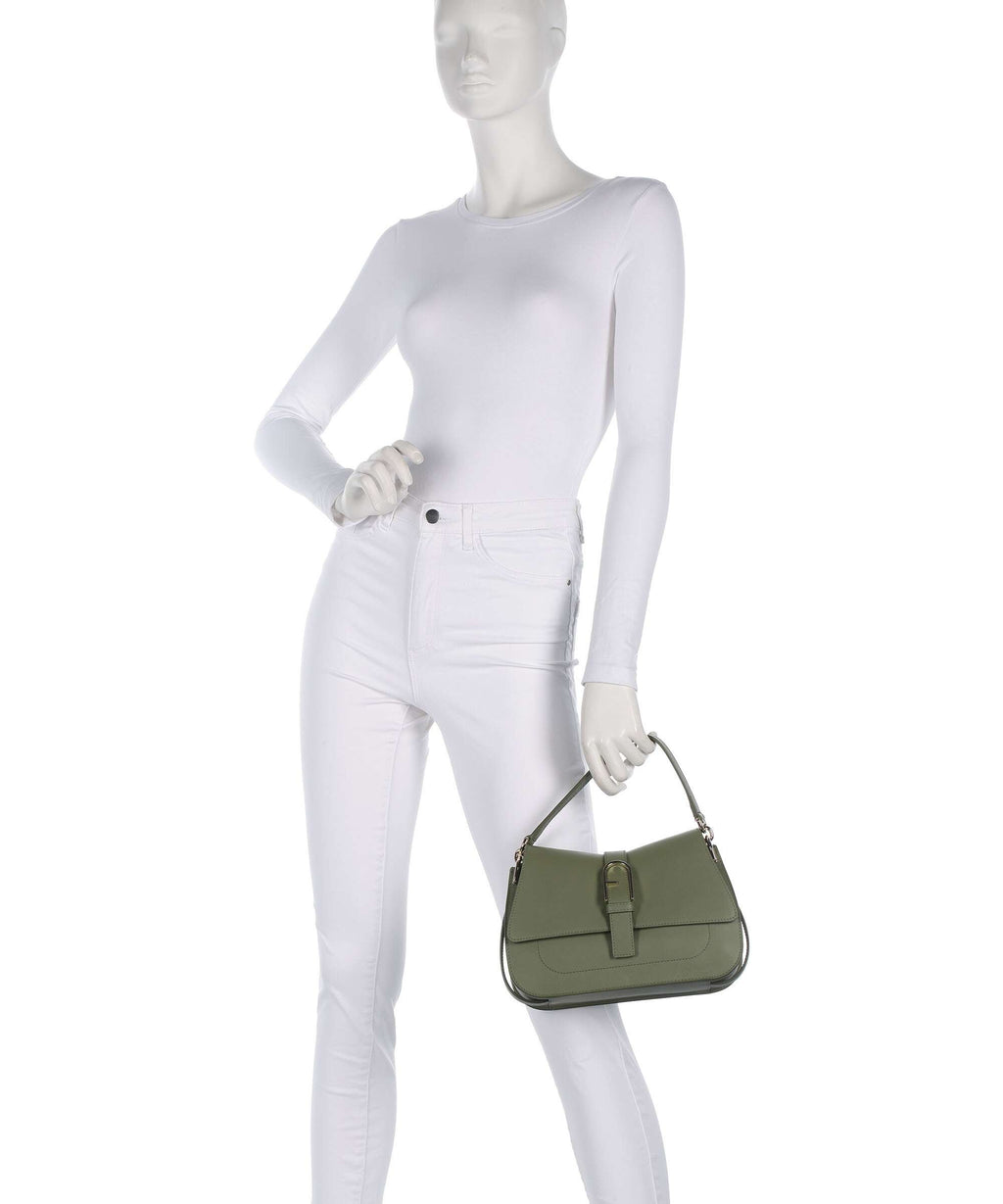 Furla Flow M Handbag avocado